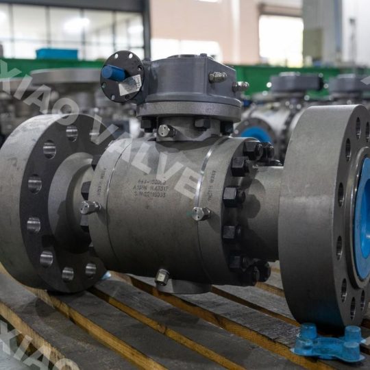 trunnion ball valve