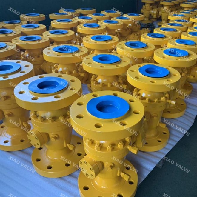 CAST TRUNNION BALL VALVE