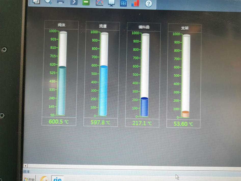 High temperature test