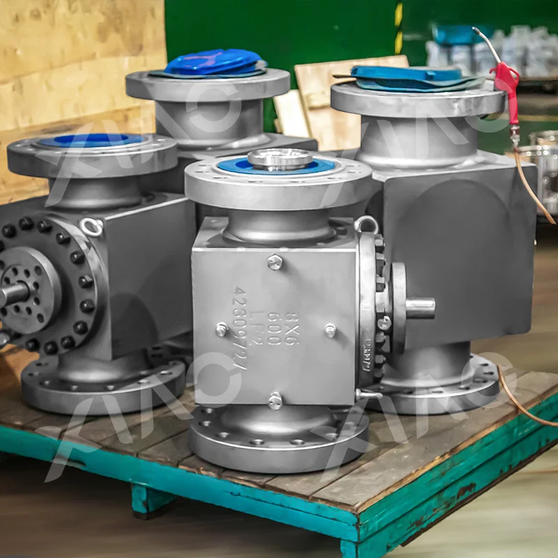 Top Entry Cast Trunnion Ball Valve