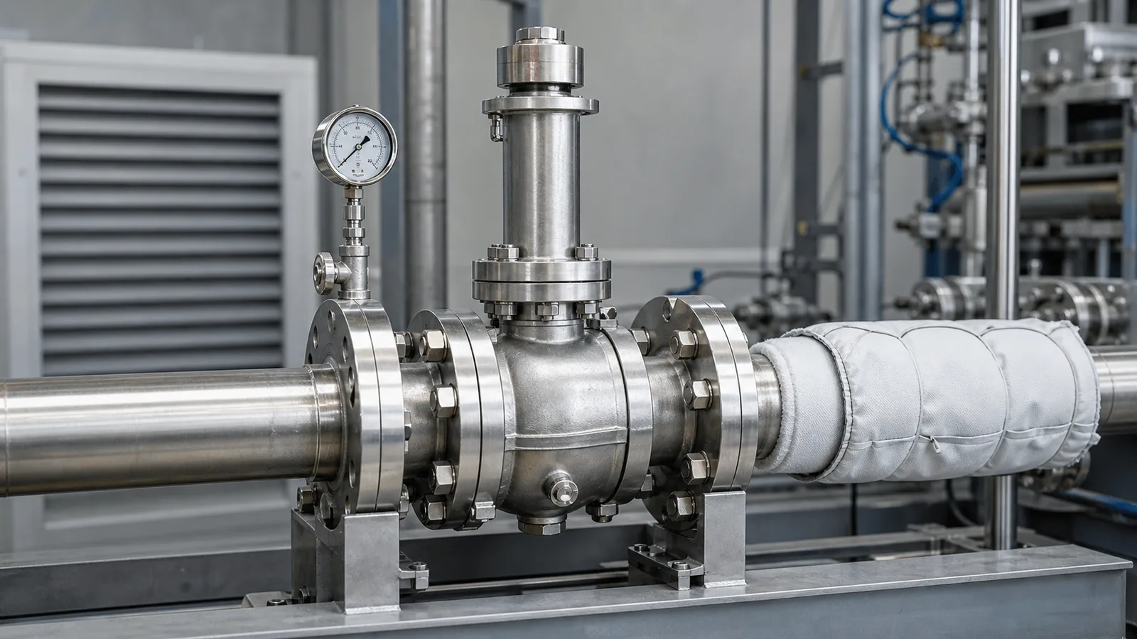 Cryogenic ball valve for LNG and low-temperature pipeline service